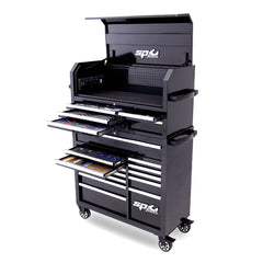 SP Tools - Toolkit 305pc Metric/Sae - Sumo Series Power Hutch 18 Drawer Grey Foamed | SP59551X