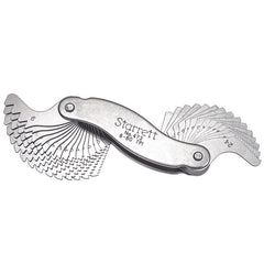 Starrett - Screw Pitch Gage 60dg Threads 30 Leaves 6-80 Tpi | 473