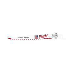 Milwaukee - Wood Thin Kerf SAWZALL™ Blade 150mm 5TPI Pkt 5 | 48005035