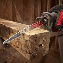 Milwaukee - The Ax™ with Carbide Teeth Wood Demolition SAWZALL™  Blade 230mm Pkt 1 | 48005226