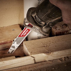 Milwaukee - Sawzall the Ax with Carbide Teeth 230mm 9" 5TPI Blade 1 Pack | 48005226