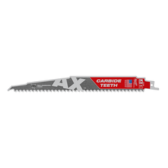Milwaukee - Sawzall the Ax with Carbide Teeth 230mm 9" 5TPI Blade 1 Pack | 48005226