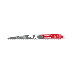 Milwaukee - Sawzall the Ax with Carbide Teeth Pruning 225mm 9" 3TPI Blade 1 Pack | 48005232