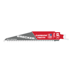 Milwaukee - The Wrecker™ with Carbide Teeth SAWZALL® Blade 150mm 1Pkt | 48005241