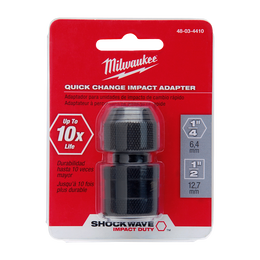 Milwaukee  SHOCKWAVE™ Power Bit Socket Adapter 1/2" Square to 1/4" Hex