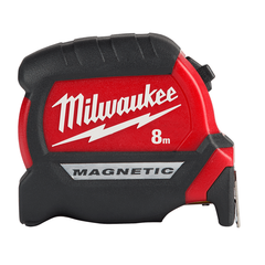 Milwaukee - Compact Magnetic Tape Measure 8m | 48220508