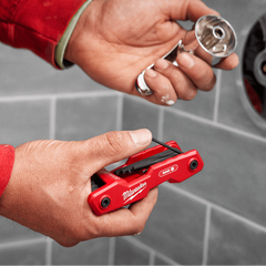 Milwaukee - 9pce SAE Folding HEX Key Set | 48222181