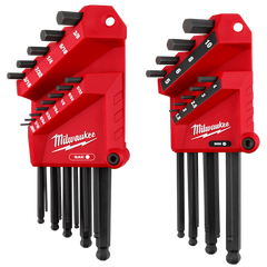 Milwaukee - 22PC SAE/Metric L-Style with Ball End HEX Key Set | 48222187
