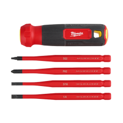 Milwaukee - 4-in-1 1000v Insulated Multi-Bit Screwdriver | 48222216