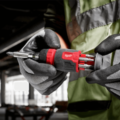 Milwaukee - 8-in-1 Ratcheting Compact Multi-Bit Screwdriver | 48222913