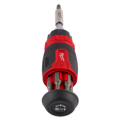 Milwaukee - 8-in-1 Ratcheting Compact Multi-Bit Screwdriver | 48222913