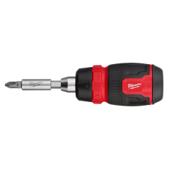 Milwaukee - 8-in-1 Ratcheting Compact Multi-Bit Screwdriver | 48222913