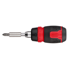 Milwaukee - 8-in-1 Ratcheting Compact Multi-Bit Screwdriver | 48222913
