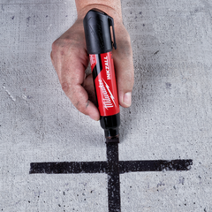 Milwaukee - Inkzall XL Chis Tip Mrkr 14.5mm Blk 12pk | 48223265