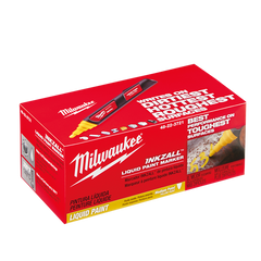Milwaukee - Inkzall Liq Paint Marker Yellow Counter Display Box | 48223721