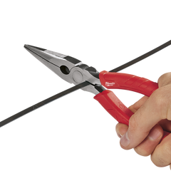 Milwaukee - Long Nose Pliers 200mm (8") | 48226101