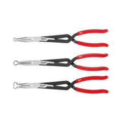 Milwaukee - 3pc Long Reach Hose Grip Pliers Set | 48226563