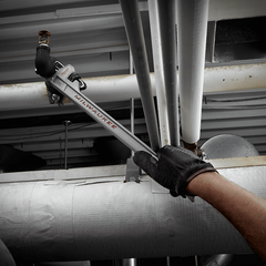 Milwaukee - Aluminum Pipe Wrench Power Length Handle (10") | 48227213