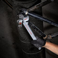 Milwaukee - Aluminum Pipe Wrench Power Length Handle (10") | 48227213