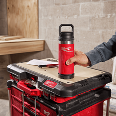 Milwaukee - PACKOUT Bottle 532ml (18oz) Chug Lid Red | 48228382R