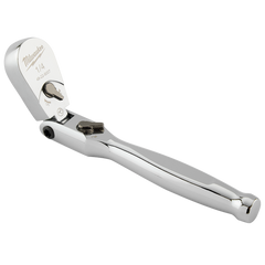 Milwaukee - 1/4" Drive Flex Head Ratchet (5.5") | 48229007