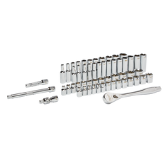 Milwaukee - 3/8" Drive 56pc Ratchet & Socket Set SAE & Metric | 48229008