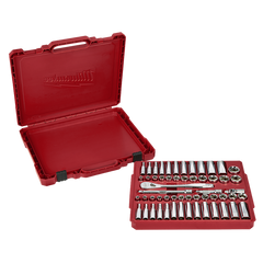 Milwaukee - 3/8" Drive 56pc Ratchet & Socket Set SAE & Metric | 48229008