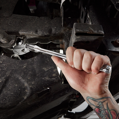 Milwaukee - 3/8" Drive Flex Head Extended Ratchet (12") | 48229041