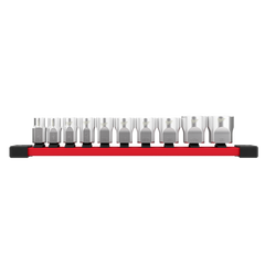 Milwaukee - 3/8" Drive 10pc SAE Socket Set with Storage Rail | 48229403