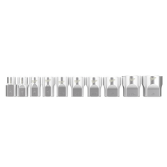 Milwaukee - 3/8" Drive 10pc SAE Socket Set with Storage Rail | 48229403