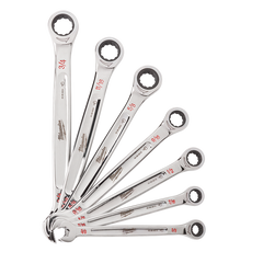 Milwaukee - 7pc Ratcheting Combination Wrench Set - SAE | 48229406
