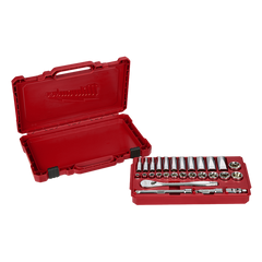 Milwaukee - 3/8" Drive 28pc Ratchet & Socket Set SAE | 48229408