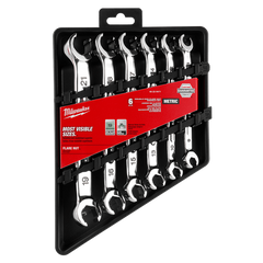 Milwaukee - 6pc Double End Flare Nut - Metric | 48229471