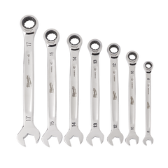 Milwaukee - 7pc Ratcheting Combination Wrench Set - Metric | 48229506