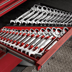 Milwaukee - 15p Flex-Head Ratcheting Wrench Set - Metric | 48229513