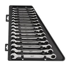 Milwaukee - 15pc Ratcheting Combination Wrench Set - Metric | 48229516