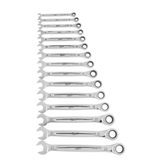 Milwaukee - 15pc Ratcheting Combination Wrench Set - Metric | 48229516