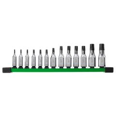 Milwaukee - 13pc 1/4" and 3/8" Drive Torx Bit Socket Set | 48229532