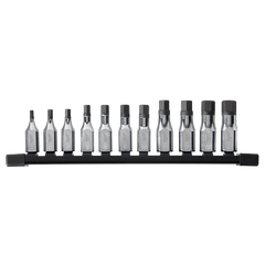 Milwaukee - 11pc 3/8" Drive Metric Hex Bit Socket Set | 48229543