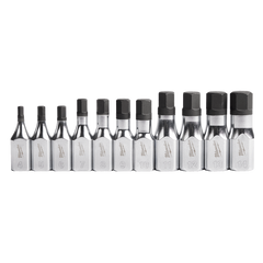 Milwaukee - 11pc 3/8" Drive Metric Hex Bit Socket Set | 48229543