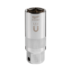 Milwaukee - 3/8” Drive 13/16” Magnetic Spark Plug Socket | 48229554