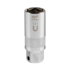 Milwaukee - 3/8" Drive 13/16" Magnetic Spark Plug Socket | 48229554