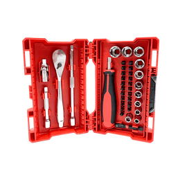 Milwaukee - 1/4'' Drive 38pc Metric Socket & Bit Set | 48229599
