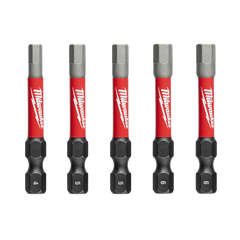 Milwaukee - Shockwave Power Hex Starter Kit – 1 x 4mm 50mm, 2 x 5mm 50mm, 2 x 6mm 50mm | 48324695