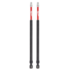 Milwaukee - SHOCKWAVE Power Bit Square Recess #2 150mm (6") 2PK | 48324905