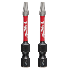 Milwaukee - SHOCKWAVE Power Bit Torx T15 50MM (2") 2pk | 48324983
