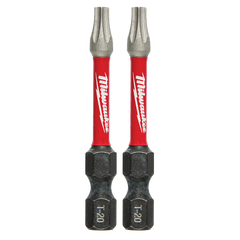 Milwaukee - SHOCKWAVE Power Bit Torx T20 50mm (2") 2Pk | 48324984