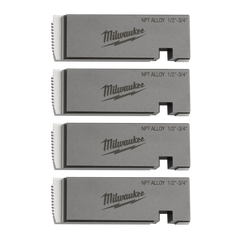 Milwaukee - 1/2"-3/4" ALLOY NPT Universal Pipe Threading Die Set | 48361201