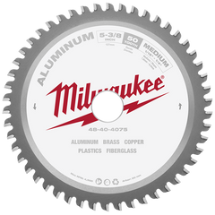 Milwaukee - 137mm (5-3/8") 50T Aluminium Circular Saw Blade (Suits M18FMCS-0) | 48404075