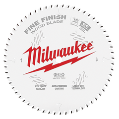 Milwaukee - 10" 254mm 60T Fine Finish Blade | 48408028